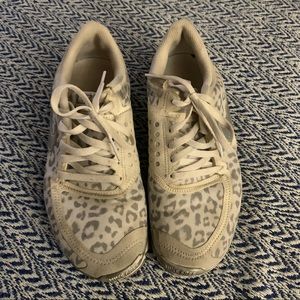 NIKE Free 5.0 White & Gray Leopard